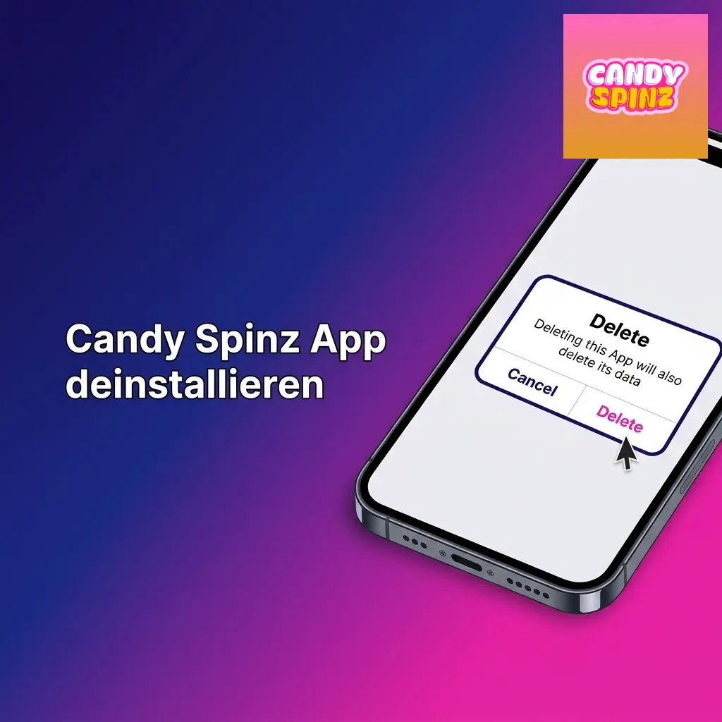 Candy Spinz App deinstallieren auf Android und iOS – Schritt-für-Schritt Anleitung