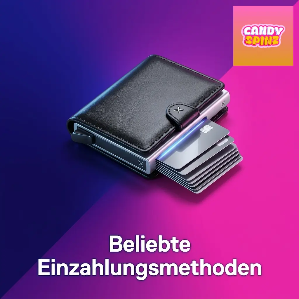 Beliebte Einzahlungsmethoden bei Candy Spinz: Visa, Mastercard, Revolut, Skrill und Kryptowährungen im Überblick