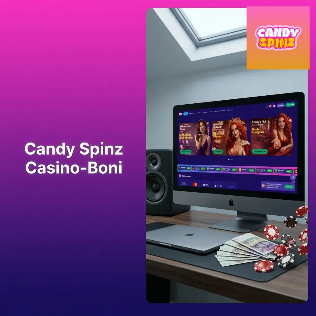 Candy Spinz Casino-Boni: Willkommensbonus, Reload, Cashback und Freispiele für neue und bestehende Spieler