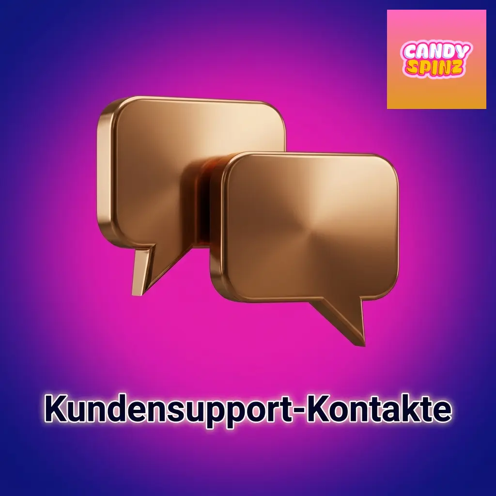 Candy Spinz Kundensupport: Live-Chat, E-Mail und Kontaktformular für deutsche Spieler rund um die Uhr verfügbar