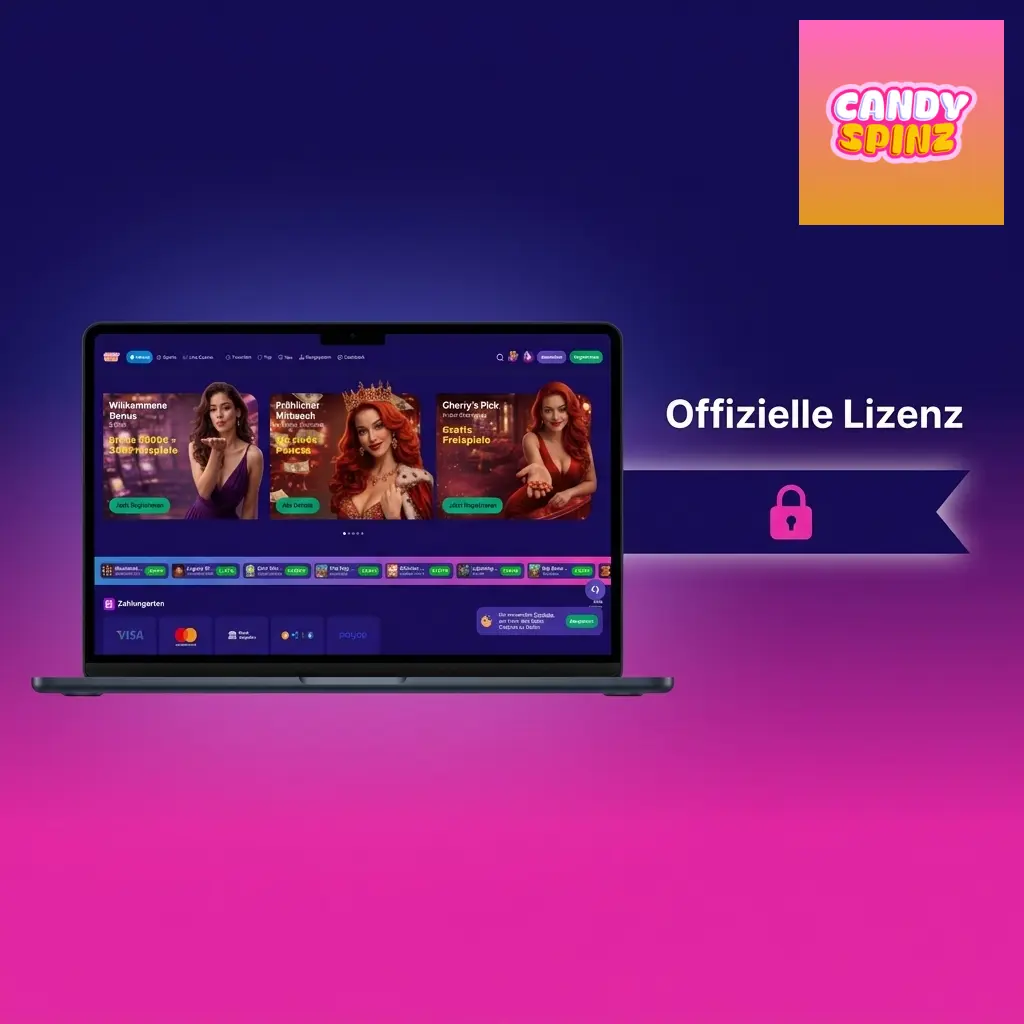 Candy Spinz Curaçao-eGaming-Lizenz 365/JAZ – fairer Spielbetrieb, Datenschutz & SSL-Verschlüsselung