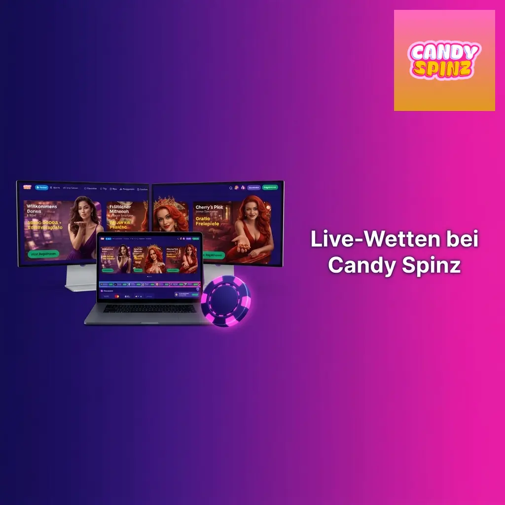 Live-Wetten bei Candy Spinz: Bundesliga, Champions League, NBA und Esports mit Cash-out-Funktion