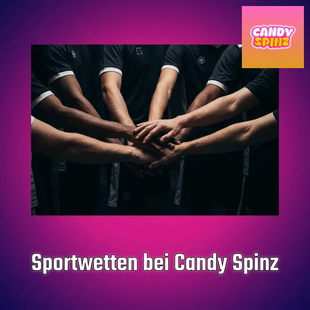 Candy Spinz Sportwetten: Fußball, Tennis, Basketball, Eishockey & mehr – über 30 Sportarten für deutsche Nutzer